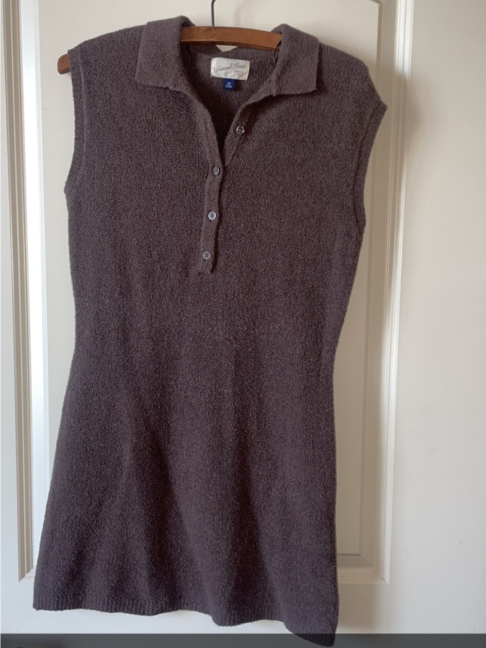 Target Brown Sleeveless Polo Knit Dress